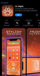 Leo Vegas app